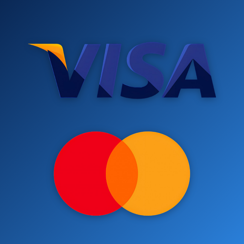 Visa a Mastercard